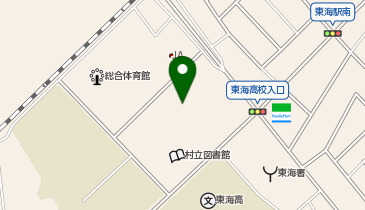 東海村役場 東海村中央公民館の地図画像