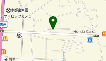 株式会社ルームワン宇都宮店の地図画像