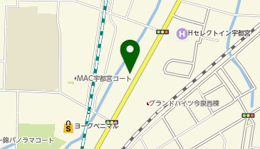 カギの救急車宇都宮店の地図画像
