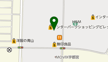 ラパックスワールド宇都宮インターパークビレッジ店の地図画像