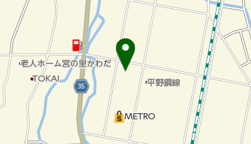 植木鋼材株式会社の地図画像