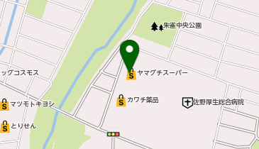 カワチ薬局佐野西店の地図画像