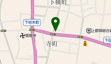 杉田理容所の地図画像