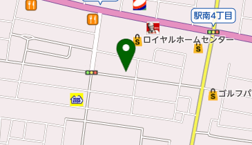 ペットショップノア小山店の地図画像