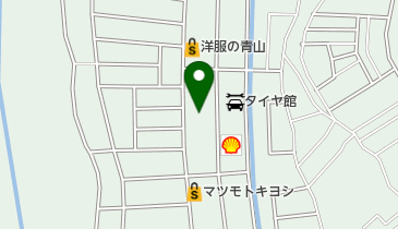 こどもサークル真岡の地図画像