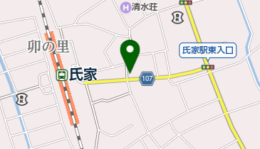 レインボーアイスクリーム江連商店の地図画像