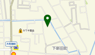 グループホームよつばの地図画像