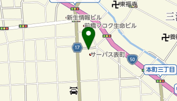 クララ薬局の地図画像