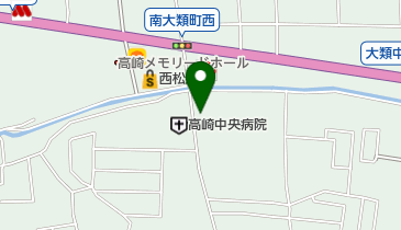 あおば薬局高崎店の地図画像