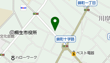 リビングオオハシの地図画像