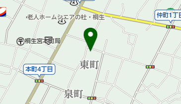 有限会社北川コンタクトレンズの地図画像