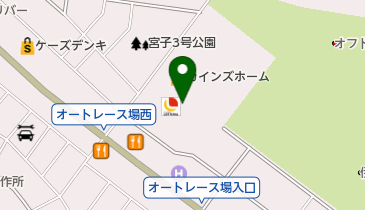 ワンラブカインズホーム伊勢崎店の地図画像