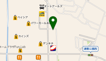 ホリデイスポーツクラブ太田店の地図画像