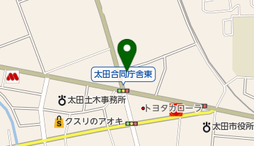 有限会社万徳太田記念病院前店の地図画像