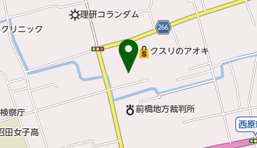 美容室こすもすの地図画像