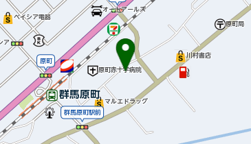 フロンティア薬局原町店の地図画像