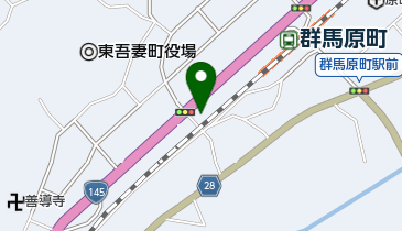 ほむらあん原町店の地図画像