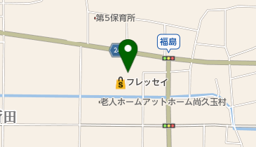 ロイヤルチェーンフレッセイ玉村店の地図画像