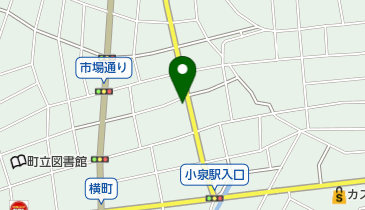 尾城綿店の地図画像