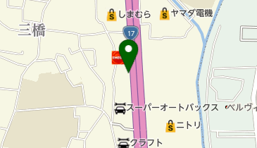 マジマ自動車の地図画像