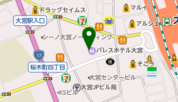 日本生命保険相互会社 ライフプラザさいたま・ご来店窓口の地図画像