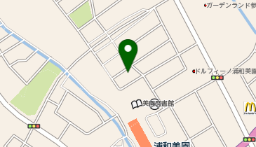 フットボールパーク浦和美園店の地図画像