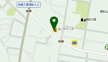 うさちゃんクリーニングヨークマート東岩槻店の地図画像