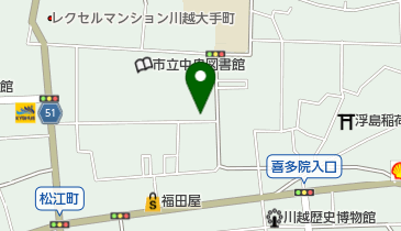 さとだオートの地図画像