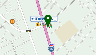 トーゼミ新河岸校の地図画像