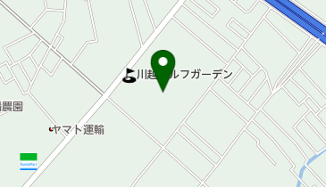 川越フットサルリゾートの地図画像