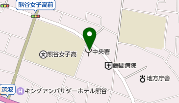 熊谷市 熊谷東公民館の地図画像