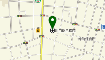 済生会川口総合病院の地図画像