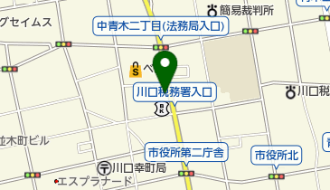 秀明堂の地図画像