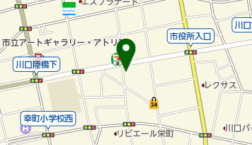 ママズスマイル川口店の地図画像