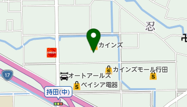 プラスワン行田店の地図画像