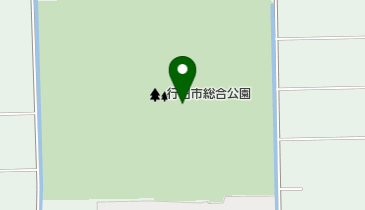 行田市役所 総合公園 野球場の地図画像