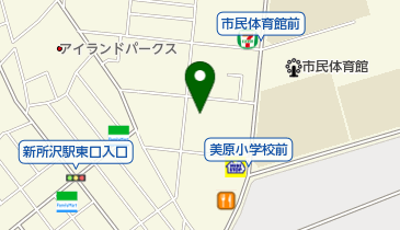 所沢市立 新所沢東公民館の地図画像