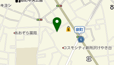 緑町町会会館の地図画像