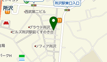 ビューティーサロンとみざわの地図画像