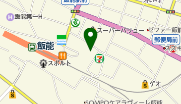 ベルミラン飯能店の地図画像