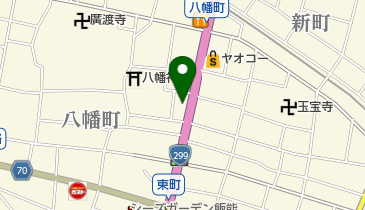 ノオミ飯能店の地図画像