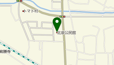 本庄市 北泉公民館の地図画像