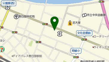 東武トップツアーズ株式会社春日部支店の地図画像