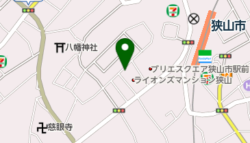 バレエスタジオプライムの地図画像