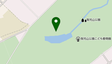 智光山公園前山の池の地図画像