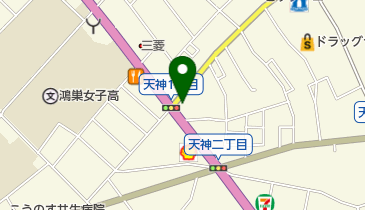 アップル鴻巣店の地図画像