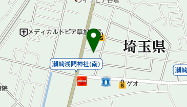 ドックサロンイースの地図画像