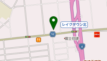アールプラス越谷レイクタウンの地図画像