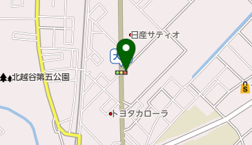 越谷第一接骨院の地図画像