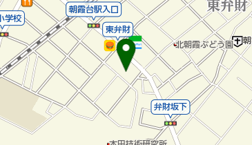 大東ガス株式会社プチフラム朝霞店の地図画像